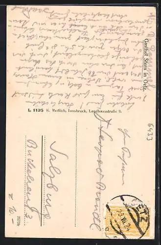 AK Oetz, Gasthof Stern