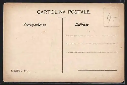 AK Torino, Veduta del Po colla Gran Madre di Dio ed il Monte dei Cappuccini