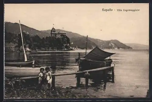 AK Rapallo, Villa Lagomaggiore