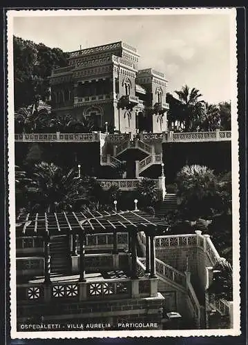 AK Ospedaletti, Villa Aurelia, Particolare