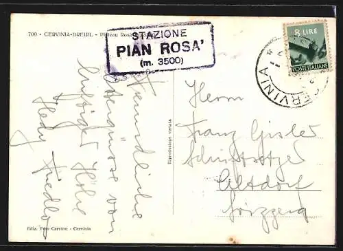 AK Cervinia-Breuil, Plateau Rosà