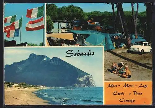 AK Sabaudia, Caccia e Pesca, Campeggi