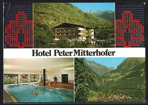 AK Partschins bei Meran, Hotel Peter Mitterhofer