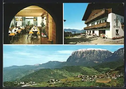 AK Steinegg bei Bozen, Gasthaus Ritterhof, Bes. Familie Peter Mahlknecht