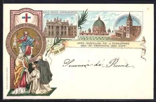 Lithographie Roma, S Chrysoconi M Basilica