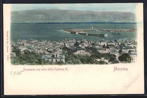 AK Messina, Panorama con visla della Calabria II