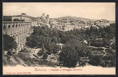 AK Ariccia, Viadotto e Villaggio omonimo