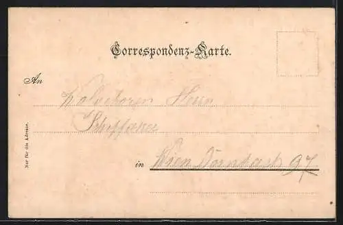 AK Obermais b. Meran, Blick auf einen Bauernhof