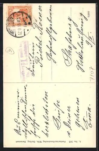 AK Wimpfen a. Neckar, Partie am Mühlgraben