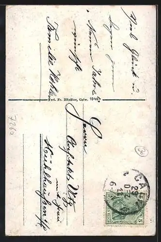 AK Calw, Partie bei der Stadtkirche