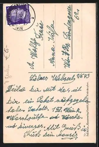 AK Berlin-Wilmersdorf, Kirche am Hohenzollernplatz