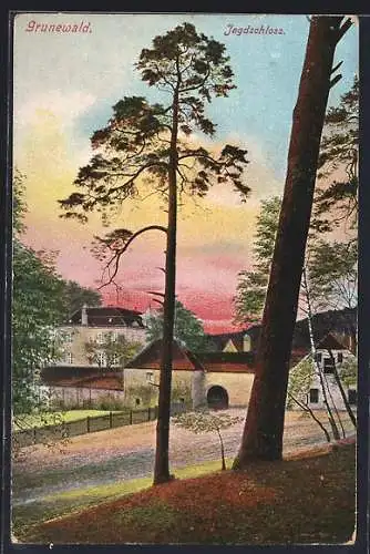 AK Grunewald, Blick auf das Jagdschloss