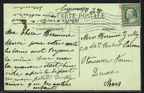 AK Paris, Inondations de la Rue de la Convention en 1910