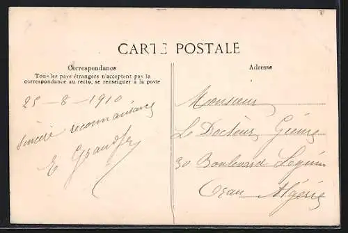 AK Paris, Crue de la Seine 1910, Pont Notre-Dame submergé le 28 janvier