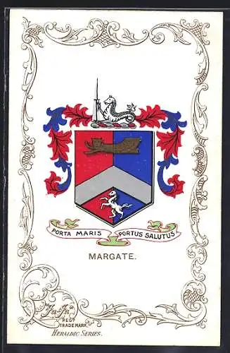 AK Margate, Wappen der Stadt