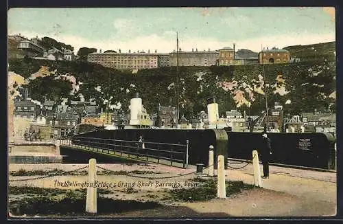 AK Dover, The Wellington Bridge & Grand Shaft Barracks