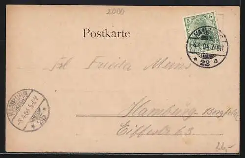 AK Hamburg-Sasel, Gasthof zum Saseler-Grüner Jäger, Chaussee Wohldorf-Quellenthal