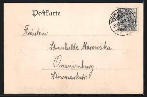 AK Oranienburg, Landwirtschaftl.- und Gärtner-Lehranstalt