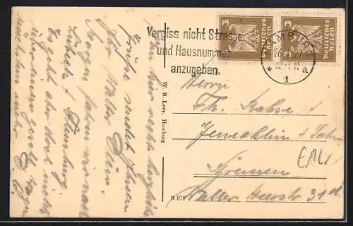 AK Hamburg-Altona, Steenbucks Hotel und Restaurant mit Innenansicht, Gr. Bergstrasse 226