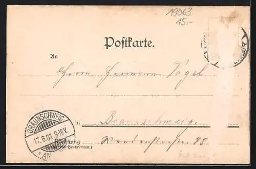 AK Zippendorf bei Schwerin, Ortspanorama, Hotel-Pension, Wappen