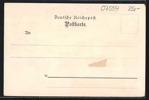 Lithographie Kretzschwitz, Gasthof zum grünen Thal, Verarbeitung von Rohton in der Reussengrube