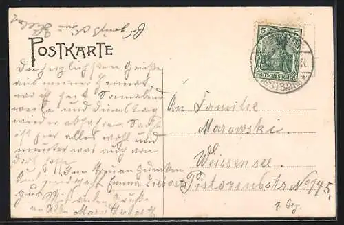 AK Golzow /Oderbruch, Hotel M. Muske, Gut, Kirche