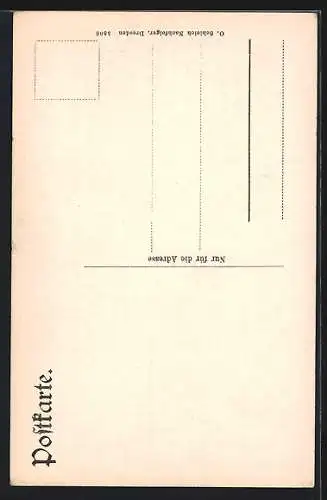 AK Münster i. W., Prof. Dr. Landois und Gedenkstein