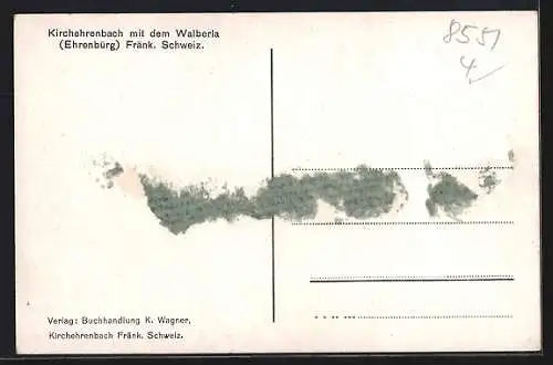 AK Kirchehrenbach /Fränk. Schweiz, Zwillinge mit Segelflugplatz, Bergkirchweih, Strassenpartie