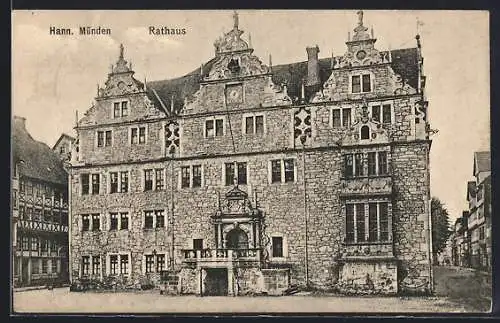 AK Hann. Münden, Rathaus