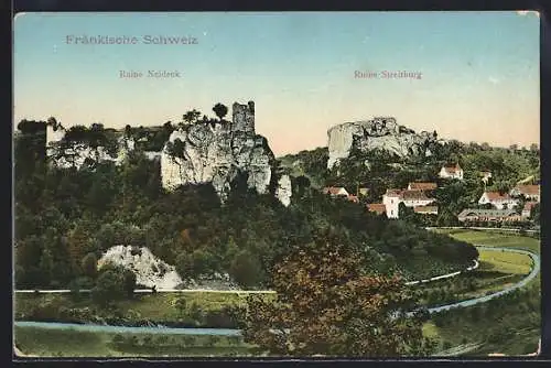 AK Streitburg, Ruine Neideck und Ruine Streitburg