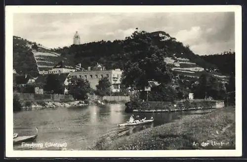 AK Freyburg /Unstrut, Motiv an der Unstrut