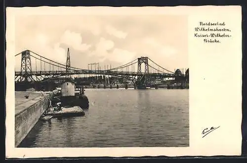 AK Wilhelmshaven, Kaiser-Wilhelm-Brücke