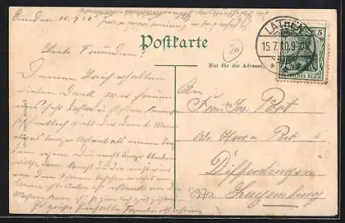 AK Emden, Blick zum Rathaus