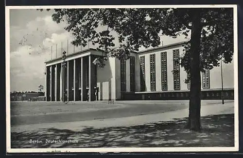 AK Berlin-Charlottenburg, Eingang der Deutschlandhalle