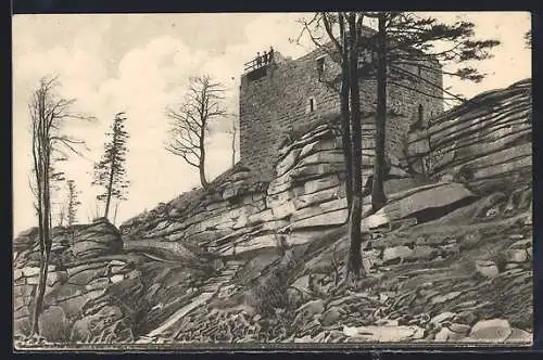 AK Kirchenlamitz i. Fichtelgebirge, Ruine Epprechtstein
