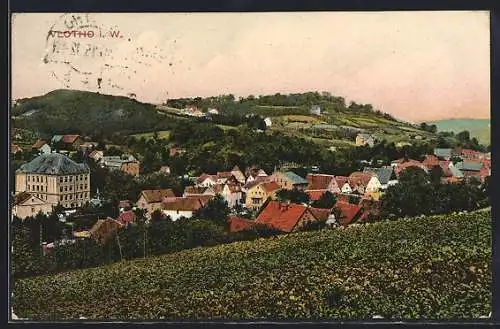 AK Vlotho i. W., Teilansicht am Ortsrand