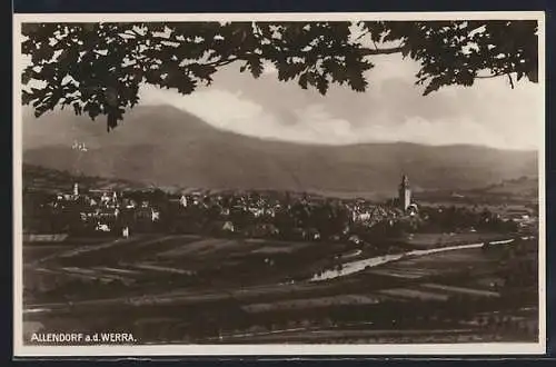 AK Allendorf a. d. Werra, Blick auf den Ort