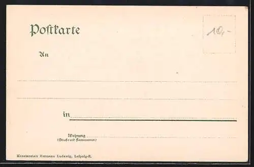 AK Prien, Ortsansicht vom See aus