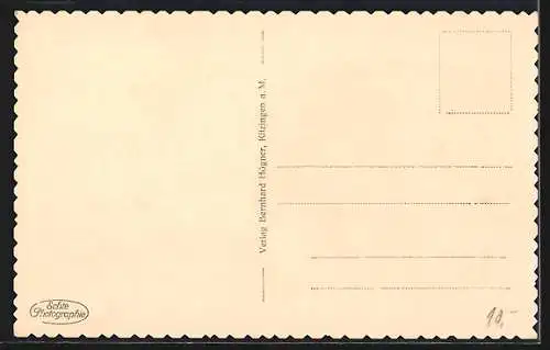 AK Kitzingen a. M. Ortsansicht mit Flusspartie und Kind