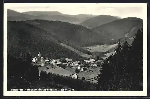 AK Nordenau, Ausblick auf die Ortschaft