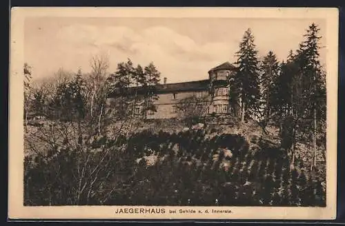 AK Sehlde a. d. Innerste, Blick auf das Jaegerhaus