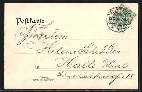 AK Elberfeld, Elektrische Schwebebahn, Elberfeld-Barmen, Haltestelle Döppersberg