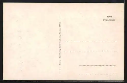 AK Ilmenau, Blick von der Sturmheide auf den Lindenberg u. Villenviertel