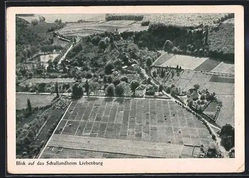 AK Liebenburg, Blick auf das Schullandheim aus der Vogelschau