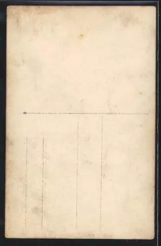 Foto-AK Junges Ehepaar zu seiner Hochzeit