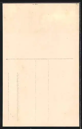 Foto-AK Braut und Bräutigam im Profil