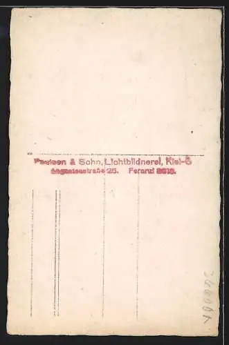 Foto-AK Junges Brautpaar im Porträt