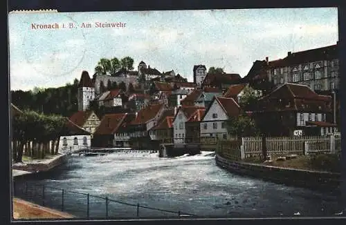 AK Kronach i. B., Am Steinwehr