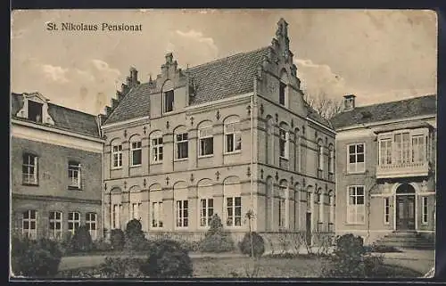 AK Denekamp, Blick auf das St. Nikolaus Pensionat