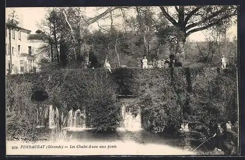 AK Pondaurat, Les chutes d`eau aux ponts
